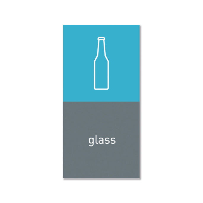 magnetic sorting label - glass - main image