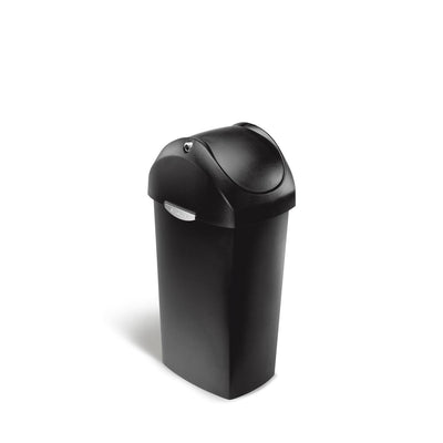 40 l Plastiktreteimer mit Schwingdeckel