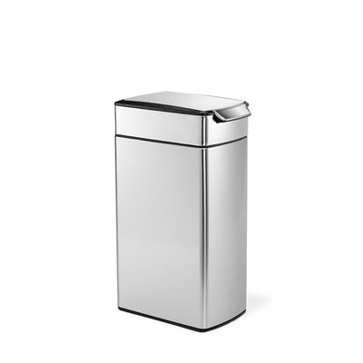 40 l schmaler rechteckiger Abfalleimer mit Touch-Bar