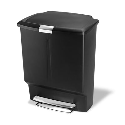 60 l rechteckiger Plastiktreteimer-Recycler