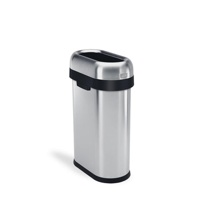 50 l schmaler offener Abfalleimer
