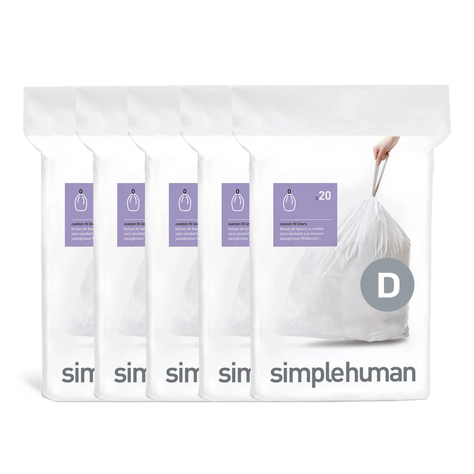 Code D passgenaue Müllbeutel