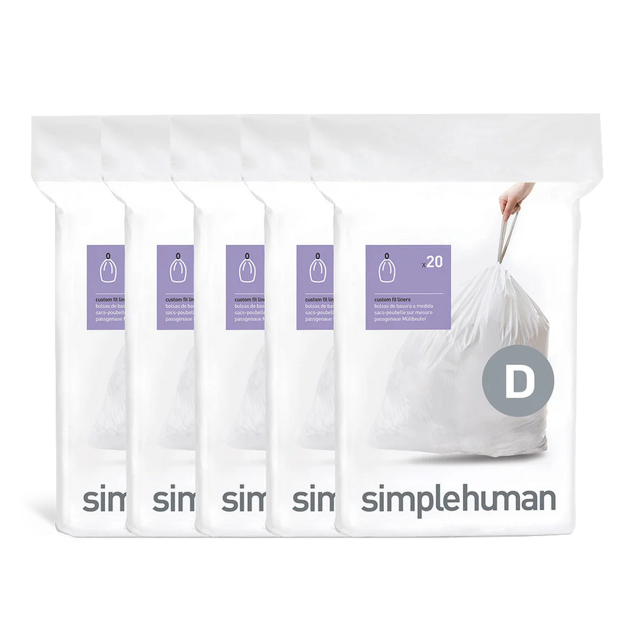 Code D passgenaue Müllbeutel