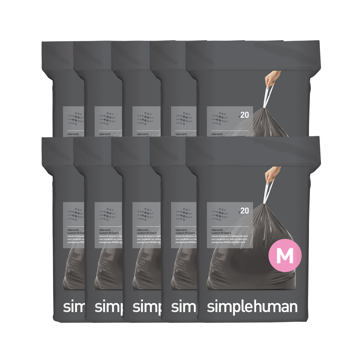 code M passgenaue odorsorb Müllbeutel