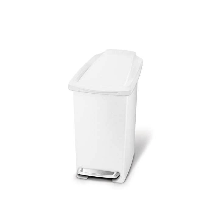 simplehuman Mini-Abfalleimer 1,5 Liter, weiß CW2079  BÄDERMAXX · Ihr  Onlineshop für Bad, Küche, Heizung