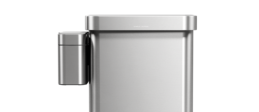 Kompost-Caddy - gebürstet