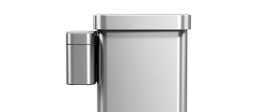 Kompost-Caddy - gebürstet