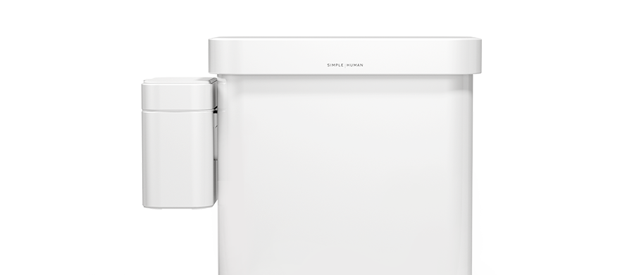 Kompost-Caddy - weiß