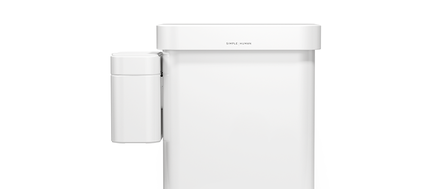 Kompost-Caddy - weiß