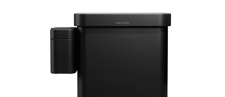 Kompost-Caddy - mattschwarz