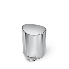 6 Liter, halbrunder Treteimer