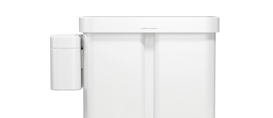 Kompost-Caddy - weiß