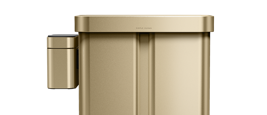 Kompost-Caddy - mattgold