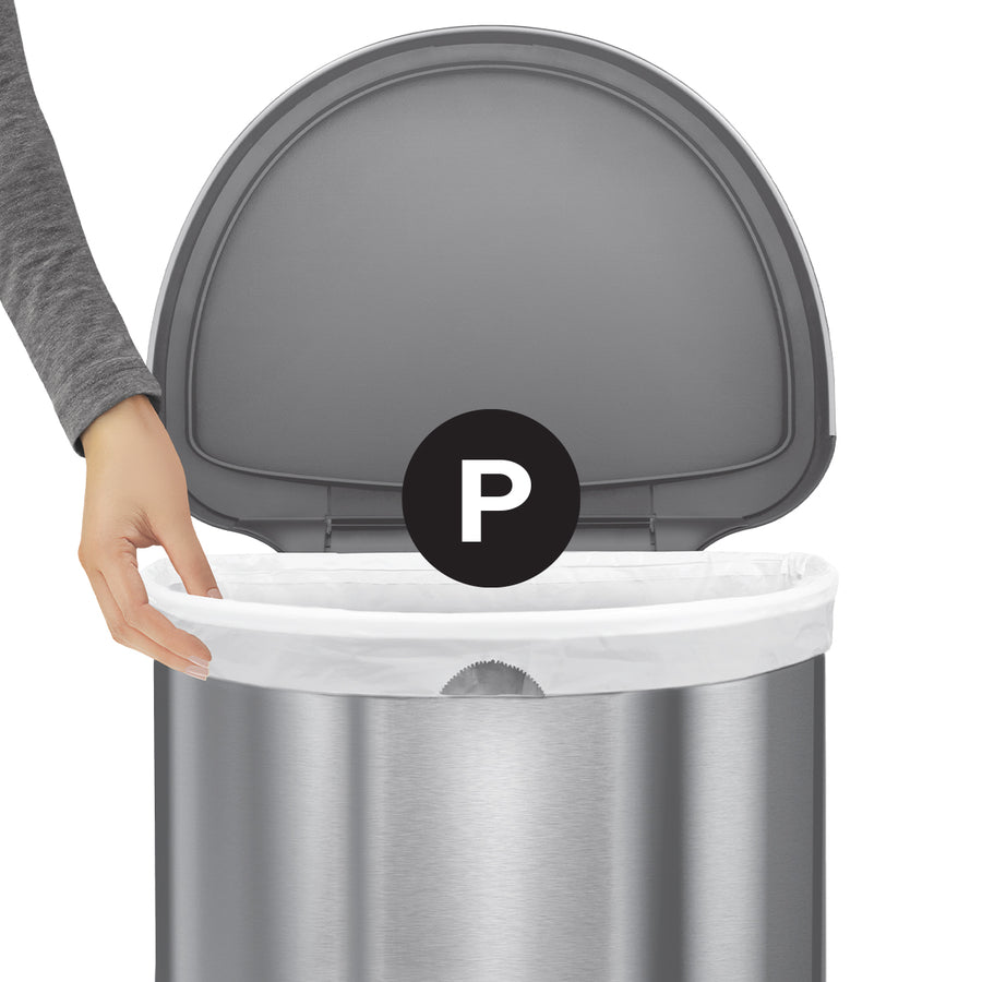 Code P passgenaue Müllbeutel