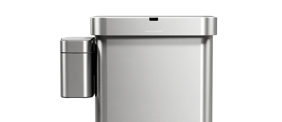 Kompost-Caddy - gebürstet