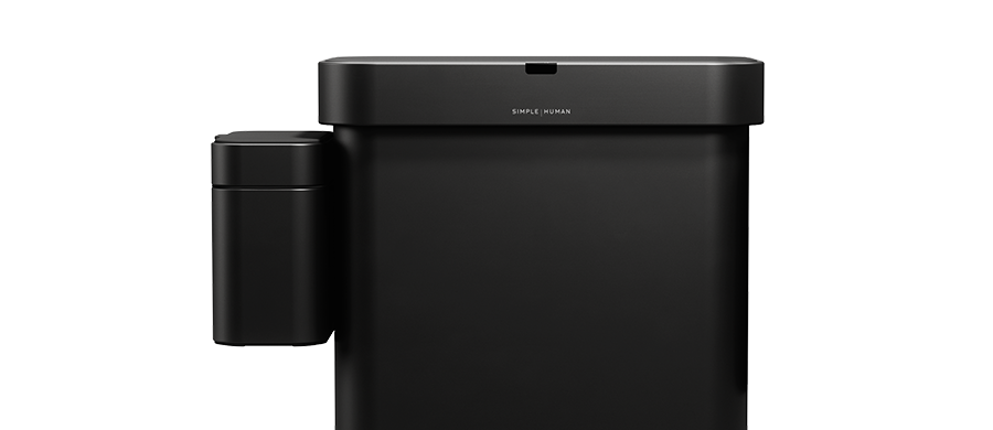 Kompost-Caddy - mattschwarz