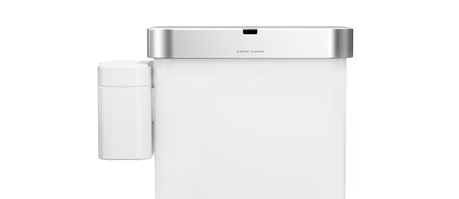 Kompost-Caddy - weiß