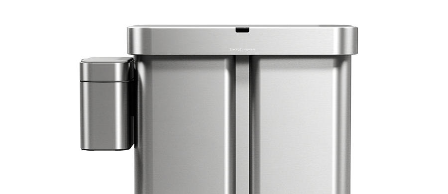 Kompost-Caddy - gebürstet