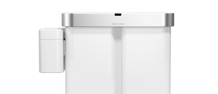 Kompost-Caddy - weiß