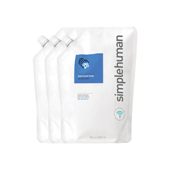 simplehuman 828 ml Schaumseife im Nachfüllbeutel, Quellwasser