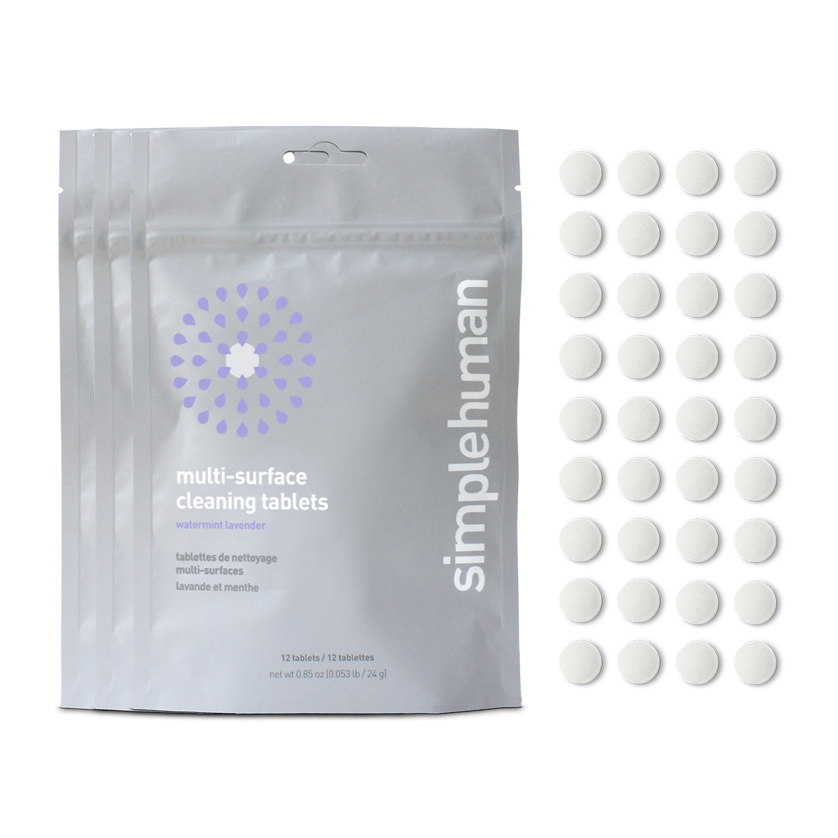 Wasserminze Lavendel Multi Surface Reinigungstabletten