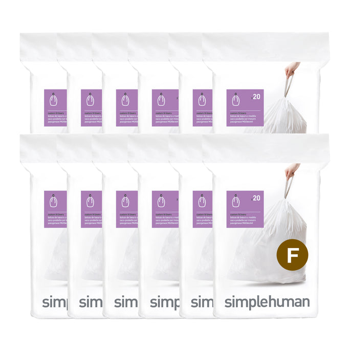 Code F passgenaue Müllbeutel