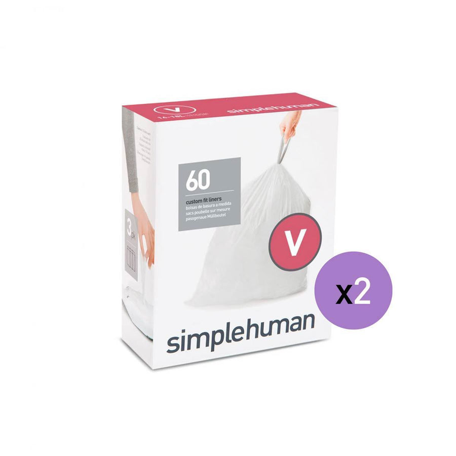 Simplehuman Liner Guide Code Code V Custom Fit Liners – Simplehuman