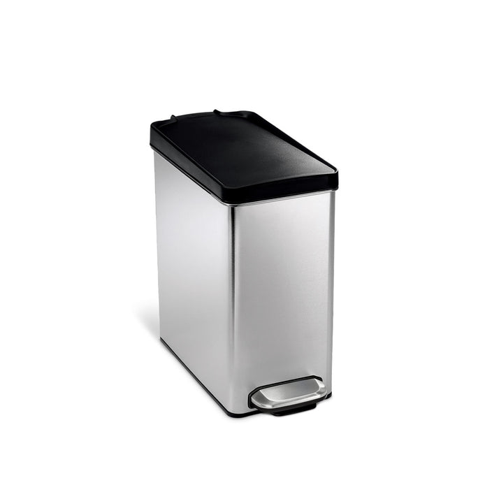 simplehuman Mini-Abfalleimer 1,5 Liter, weiß CW2079