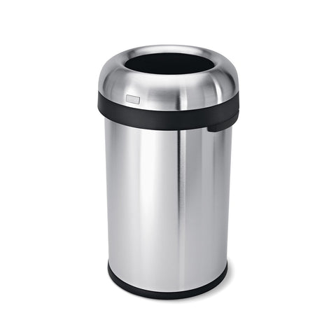 80 Liter offener Bullet-Abfalleimer - simplehuman