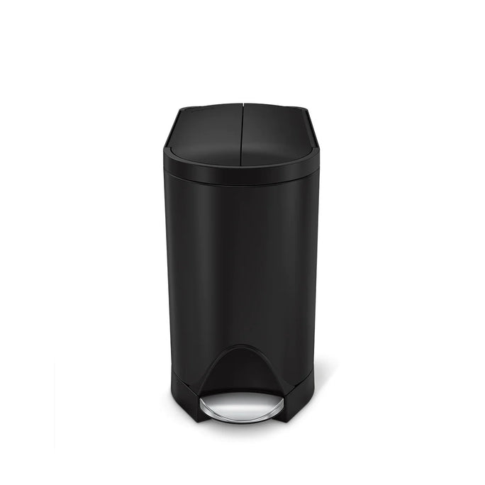 simplehuman Mini-Abfalleimer 1,5 Liter, weiß CW2079  BÄDERMAXX · Ihr  Onlineshop für Bad, Küche, Heizung