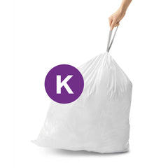 Code K passgenaue Müllbeutel im Rollenpack 