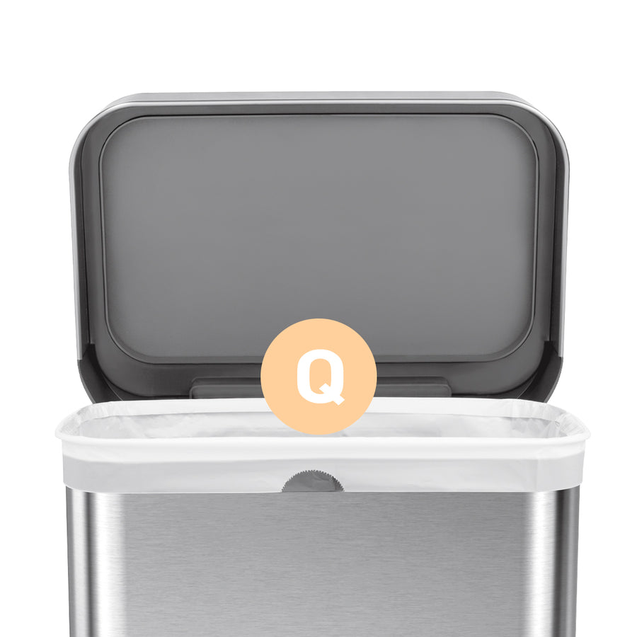 Code Q passgenaue Müllbeutel