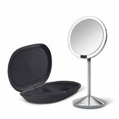 sensor mirror fold - brushed finish - mirror next to travel case image 