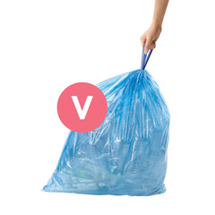 Code V passgenaue Müllbeutel