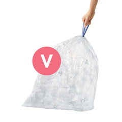Code V passgenaue Müllbeutel