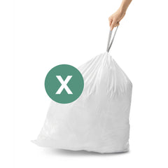 Code X passgenaue Müllbeutel